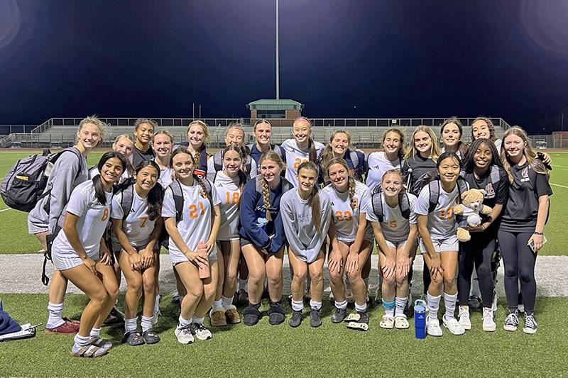 The Bridgeland High School girls’ soccer team won the District 16-6A championship for the third straight year.